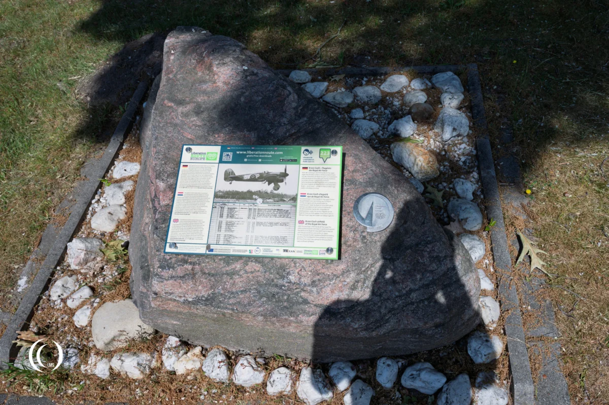 Liberation route marker B-100 Goch