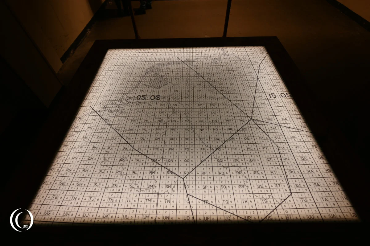 Luftwaffe WWII airspace map