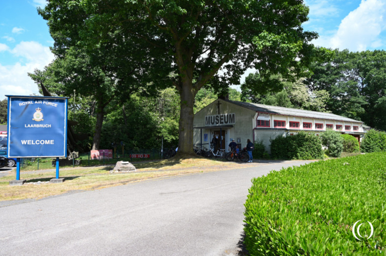 View of the building of RAF Museum Laarbruch-Weeze, Germany