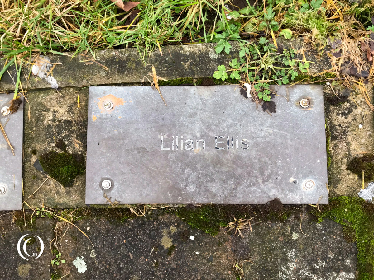 Name plate of Lilian Ellis at the Memorial for fallen workers of the Shell Filling Factory Barnbow