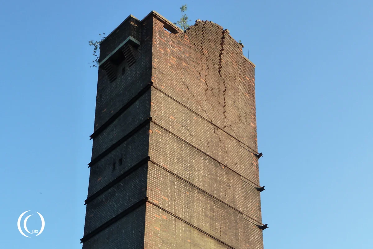 Detail of observation tower of Versuchskommando Nord Lager - Peenemünde, Usedom, Germany