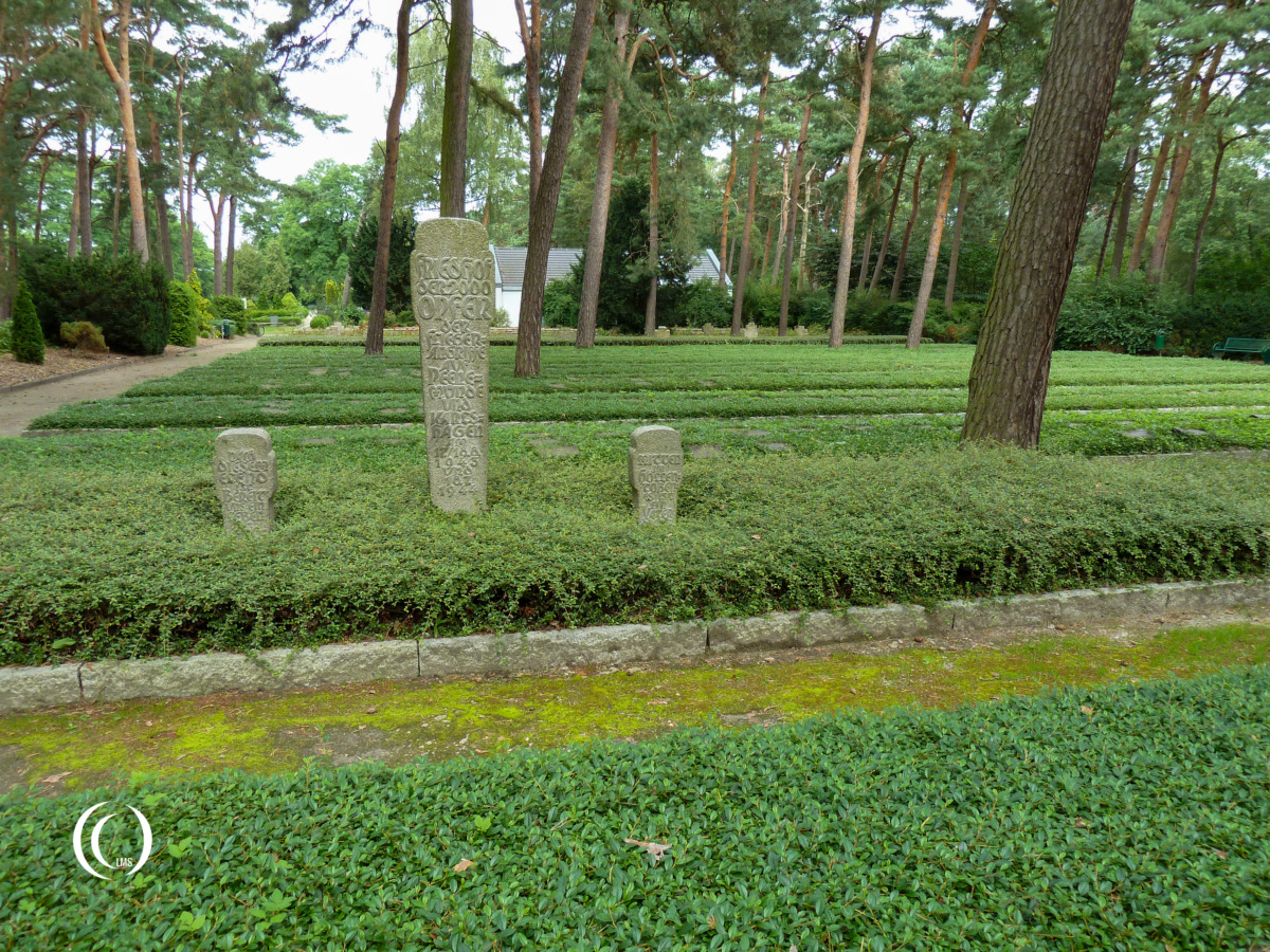 German war cemetery Karlshagen - Peenemunde, Usedom, Germany