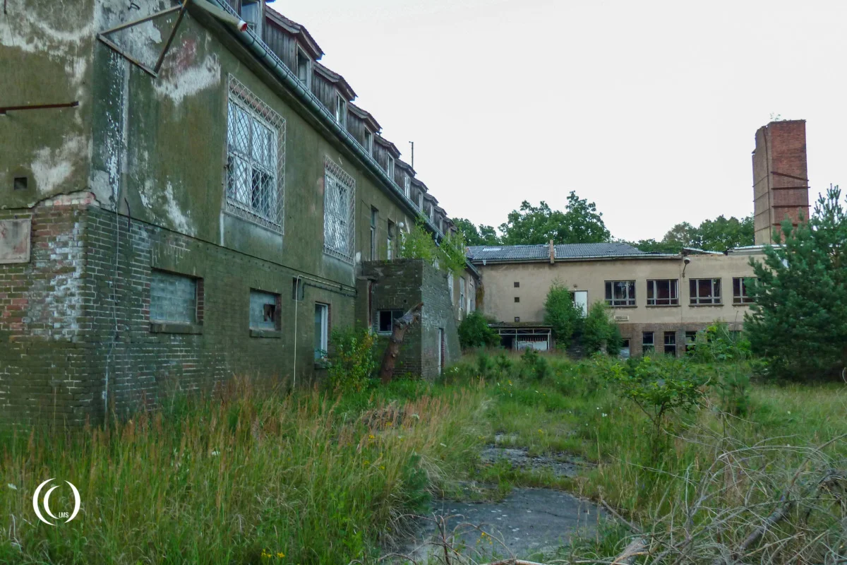 Main building of Versuchskommando Nord Lager - Peenemünde, Usedom, Germany