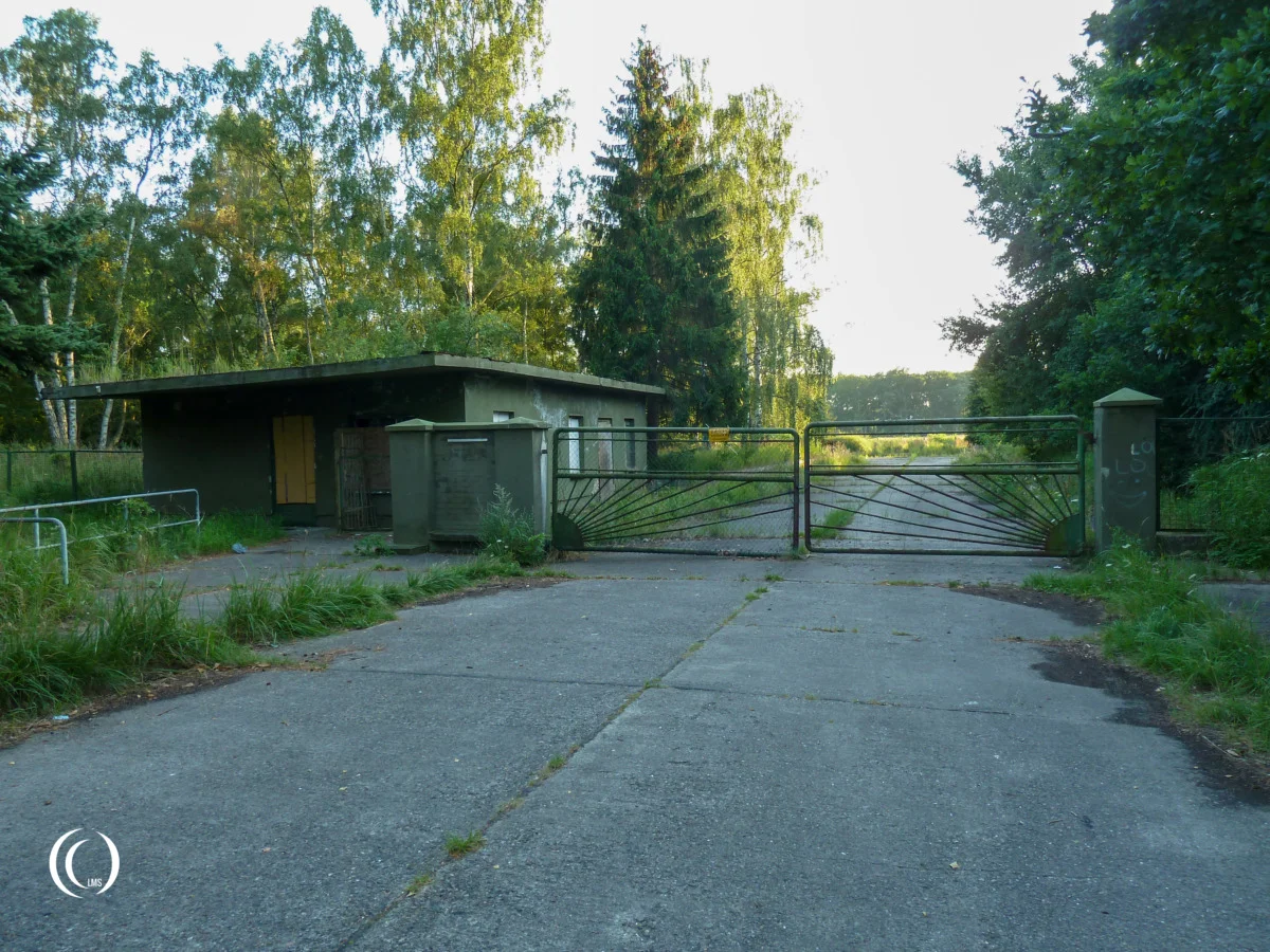 Main entrance to Versuchskommando Nord Lager - Peenemünde, Usedom, Germany