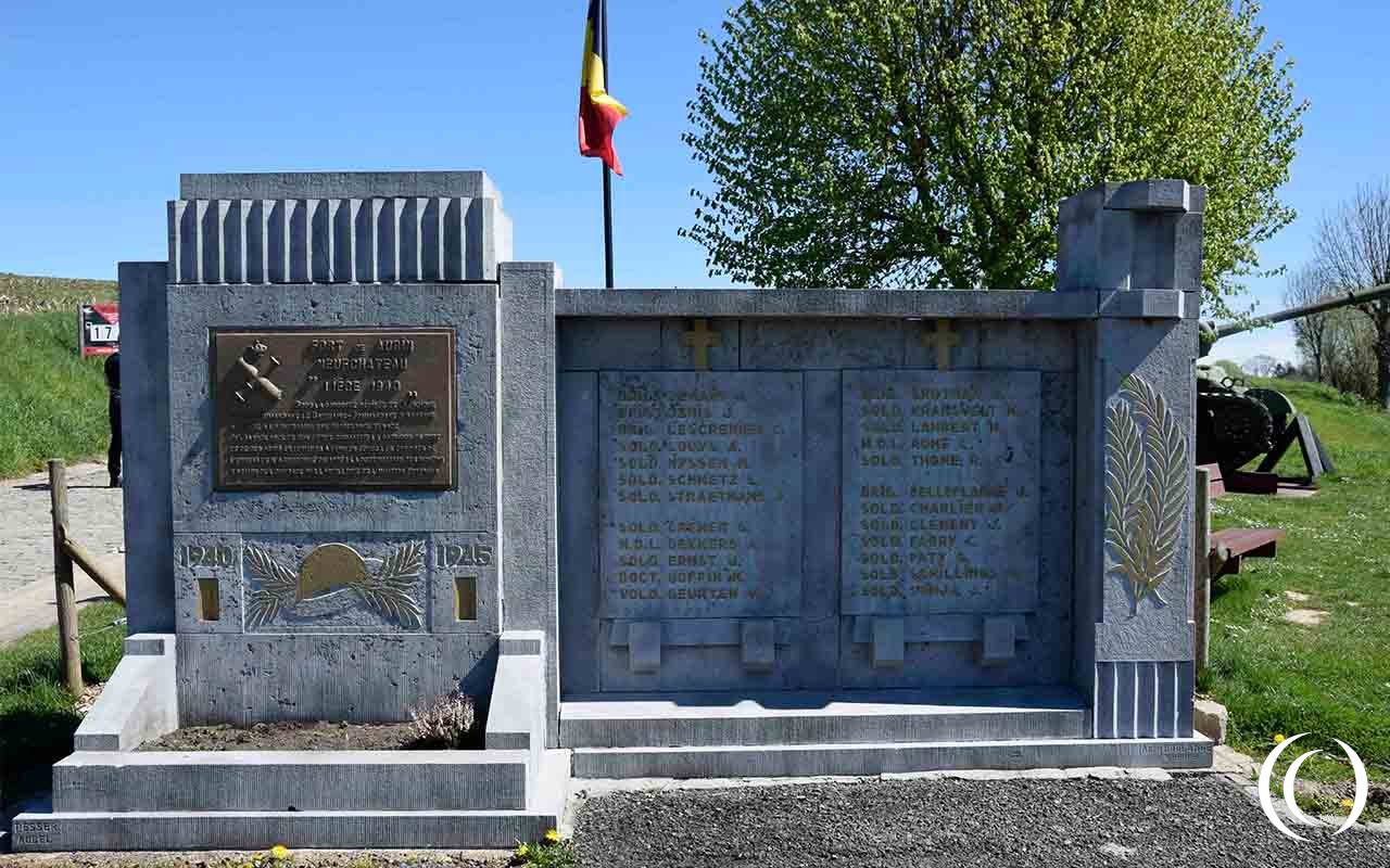 Memorial to the fallen of Fort d'Aubin-Neufchâteau - Dalhem, Belgium