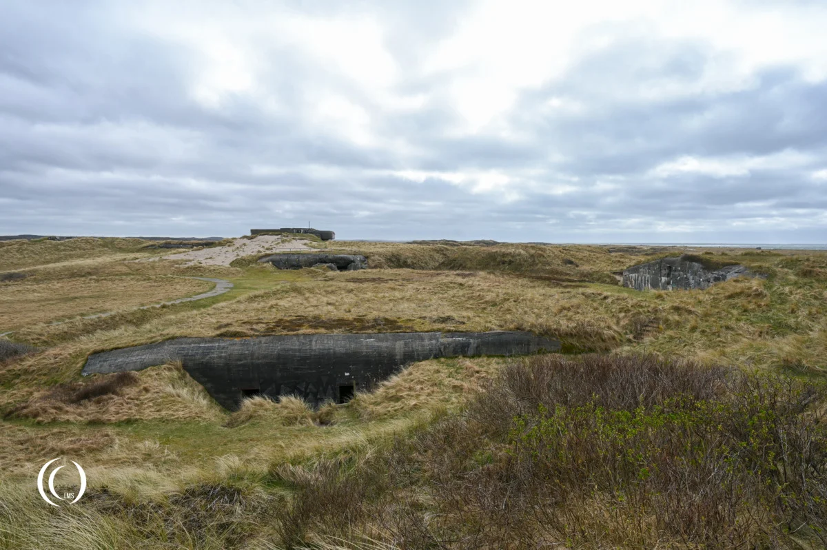 Regelbau 502 Doppelgruppenunterstand of Marine Küstenbatterie Hanstholm I in Denmark