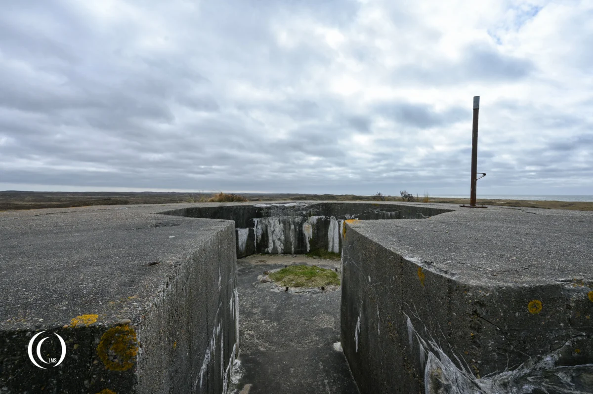 M 162a fire control of Marine Küstenbatterie Hanstholm I in Denmark