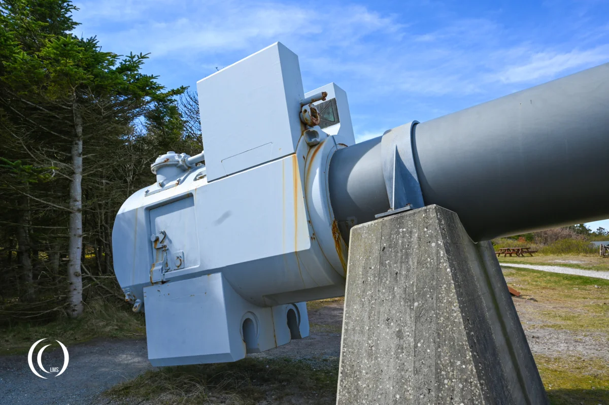 Breech of 38 cm SK C/34 German naval gun