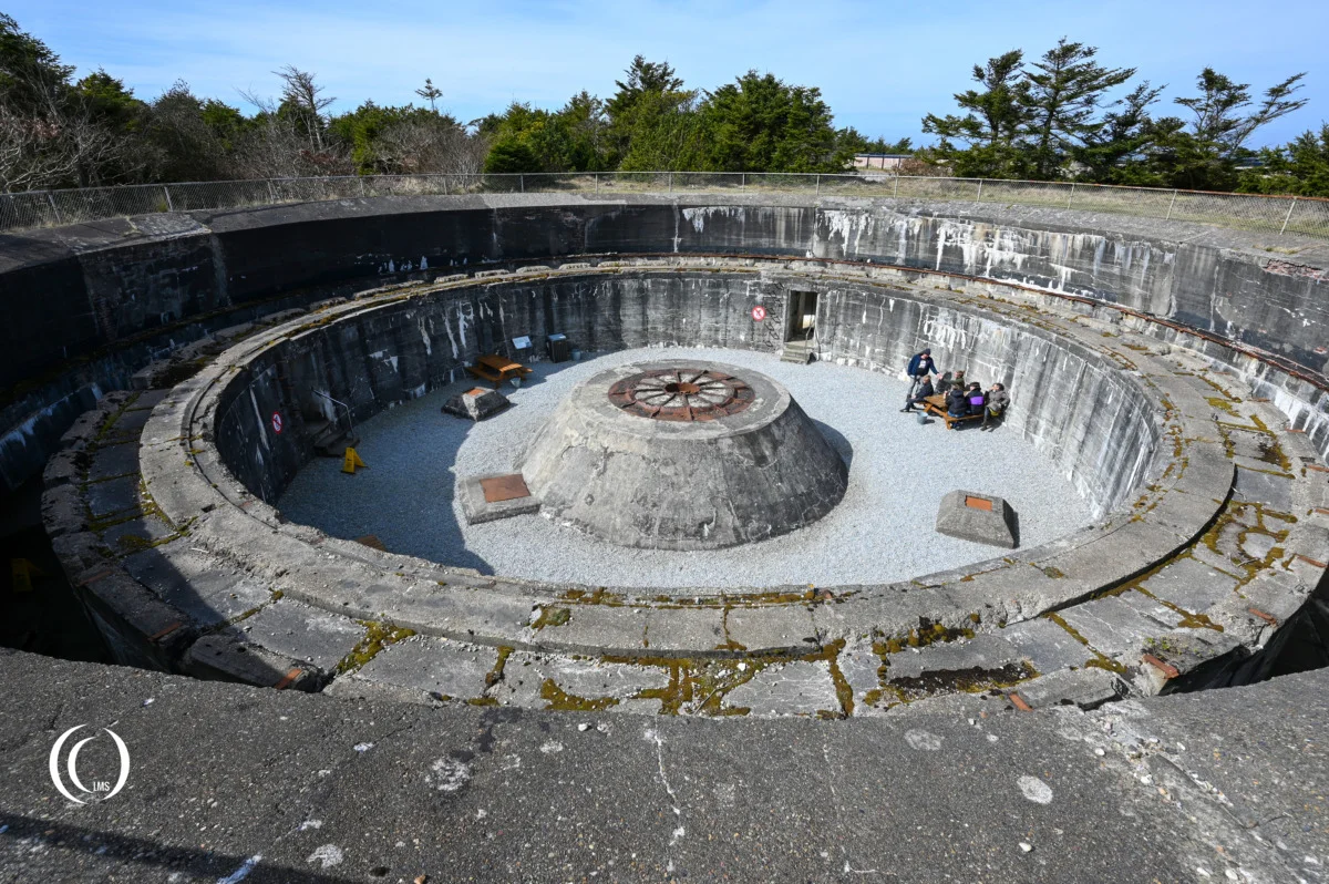 Battery Hanstholm II Geschutz 3 (G3) gun emplacement