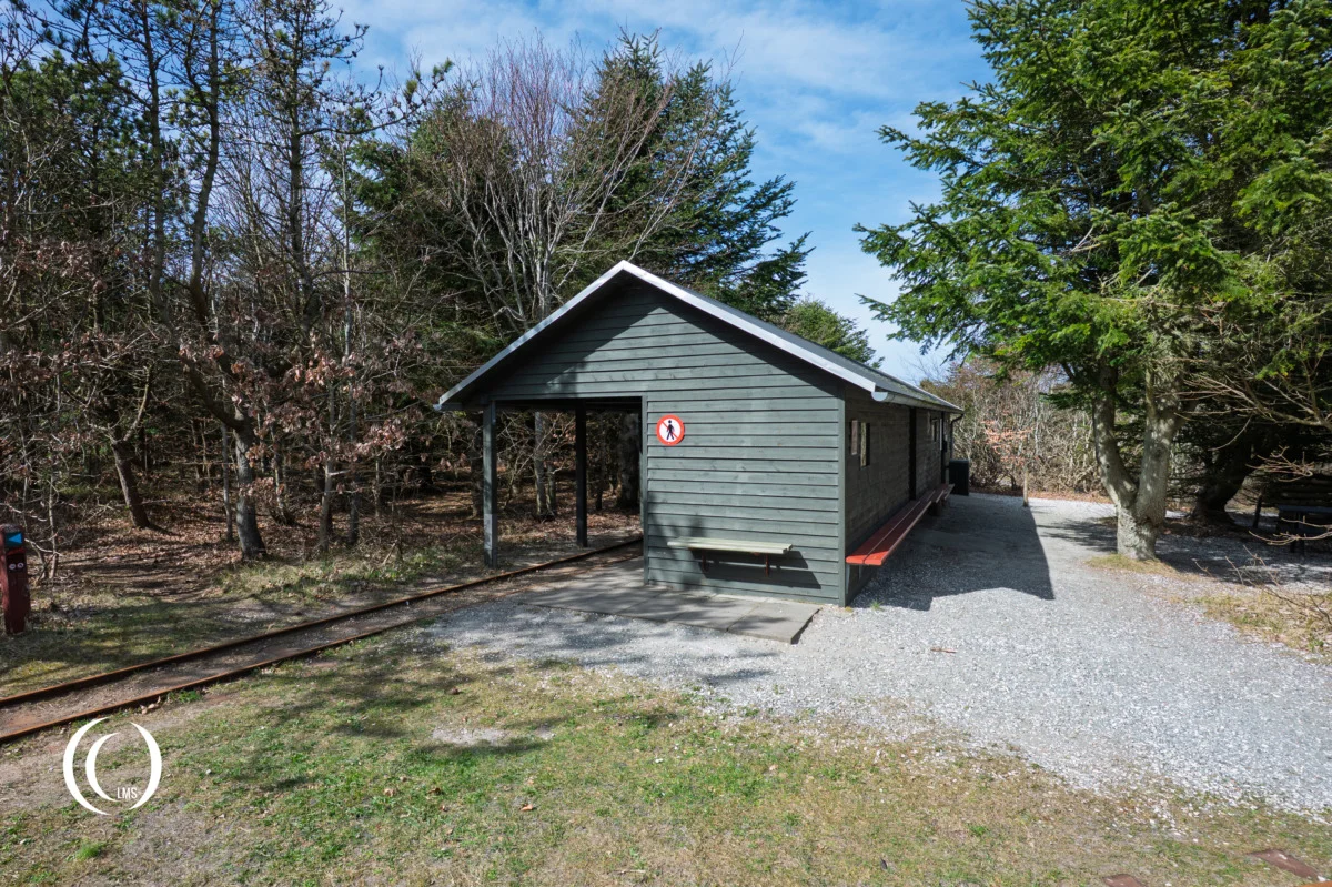 Small station for the museum railway