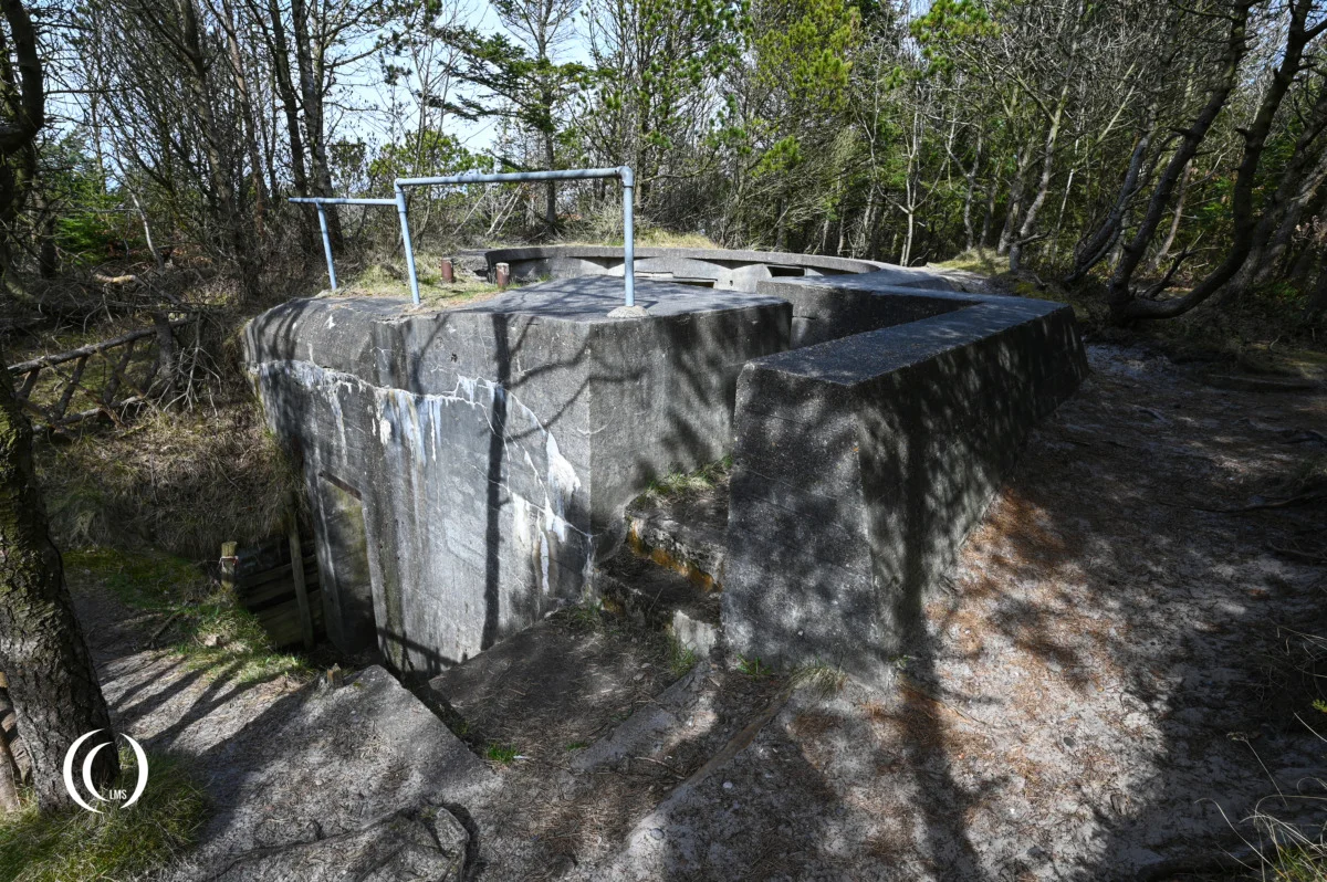 Type Fl 242 anti-aircraft bunker on the museum grounds