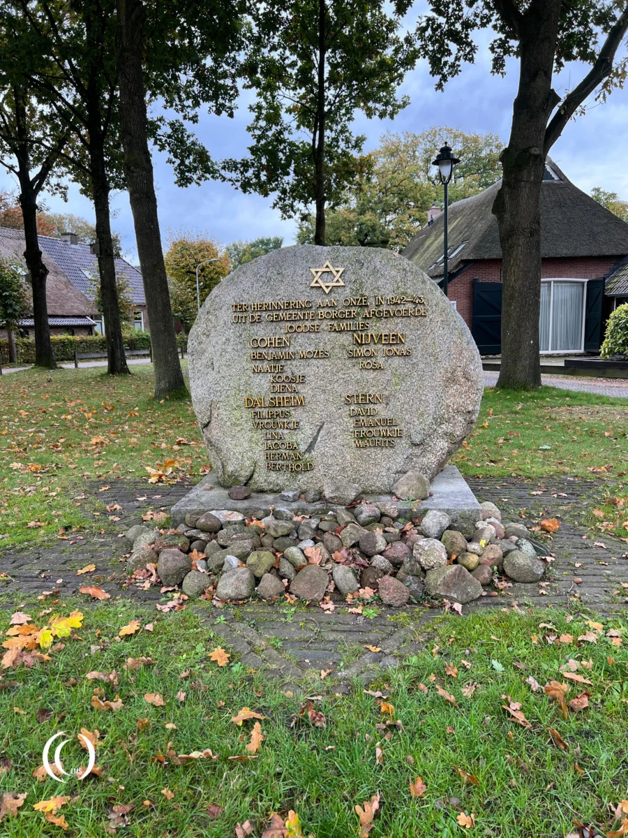 Jewish Monument in Borger, the Netherlands