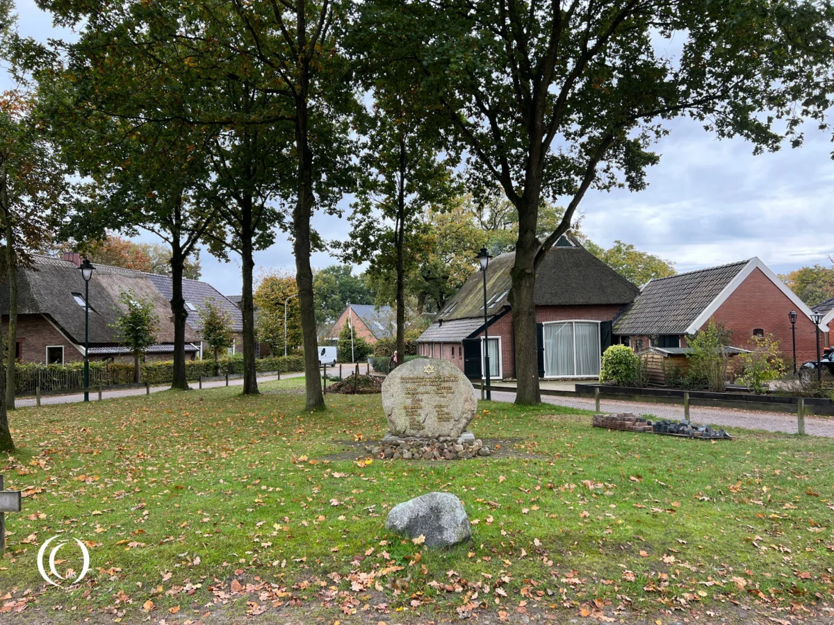 Jewish Monument in Borger, the Netherlands