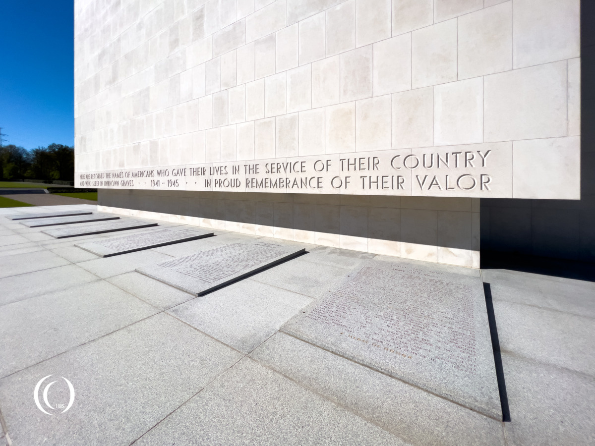 Tablets of the Missing at the Ardennes American Cemetery and Memorial