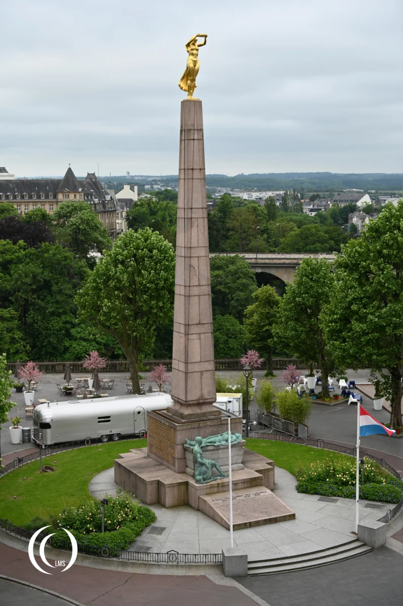 Gëlle Fra War Memorial in Luxembourg