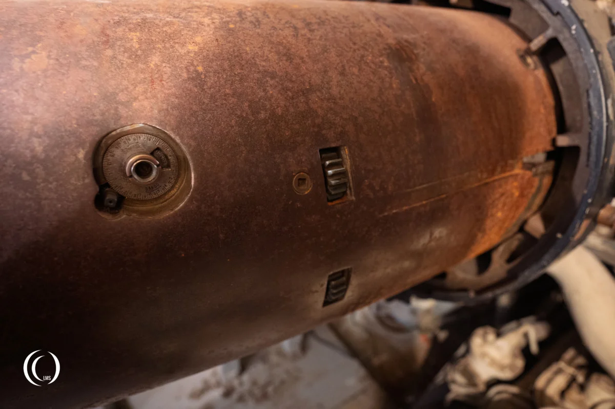 Detail of torpedo of submarine Vesikko