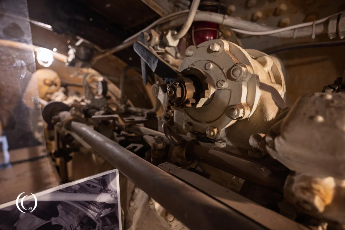 Torpedo trigger mechanism of submarine Vesikko