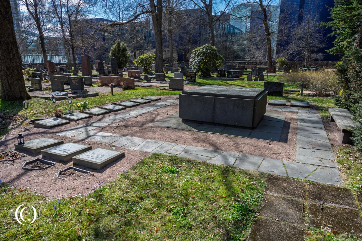 Finnish Guard Cemetery and 27th Jaeger Graves at Hietaniemi Cemetery in Helsinki, Finland