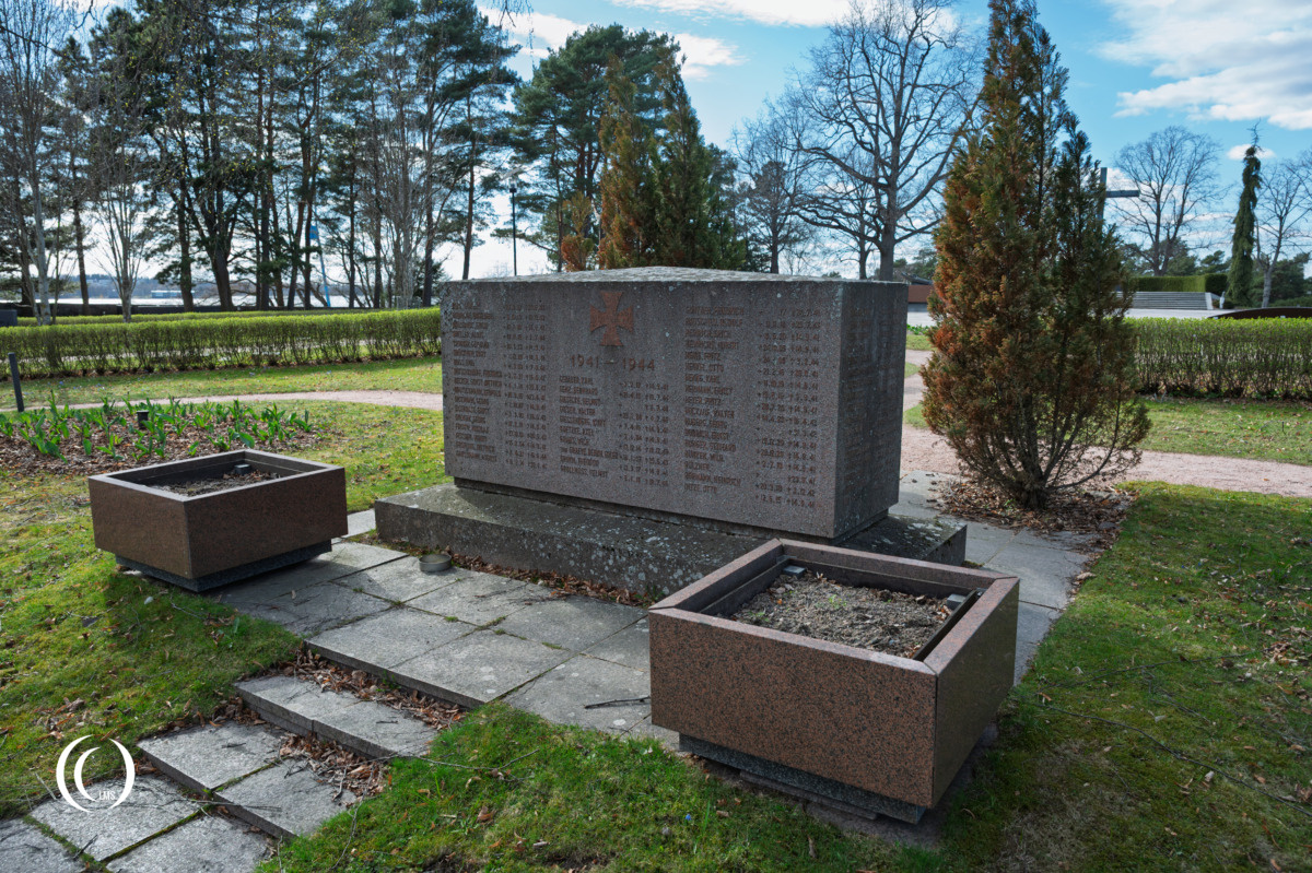 German War Graves at Hietaniemi War Cemetery in Helsinki, Finland