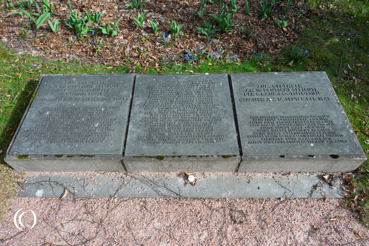 Fallen of the Kriegsmarine at Hietaniemi War Cemetery in Helsinki, Finland