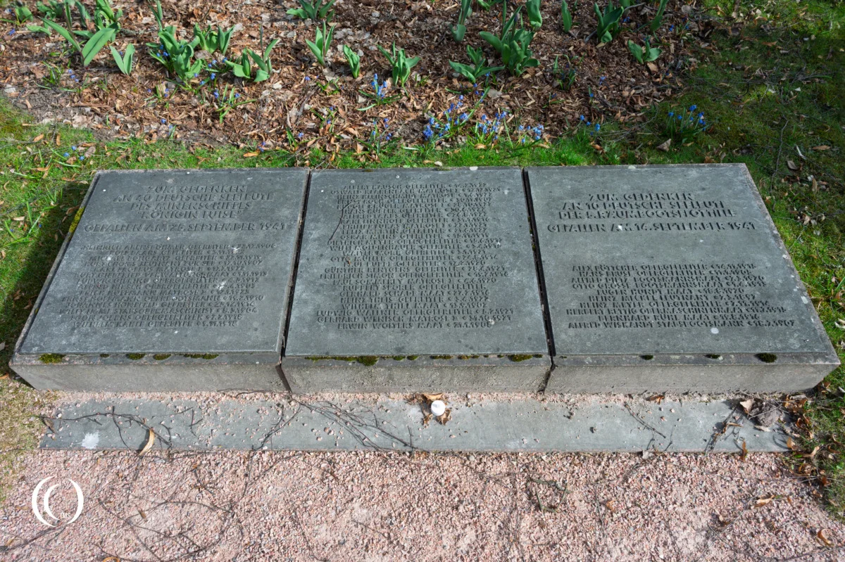 Fallen of the Kriegsmarine at Hietaniemi War Cemetery in Helsinki, Finland