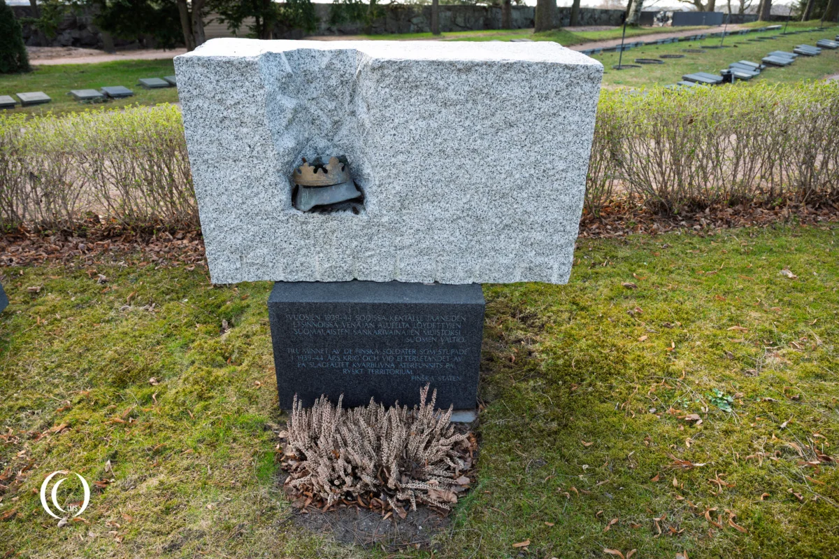 Memorial for the Finnish Soldiers Who Fell in the Wars of 1939–1944 and Whose Remains, Left on the Battlefield, Were Later Recovered in Russian Territory.