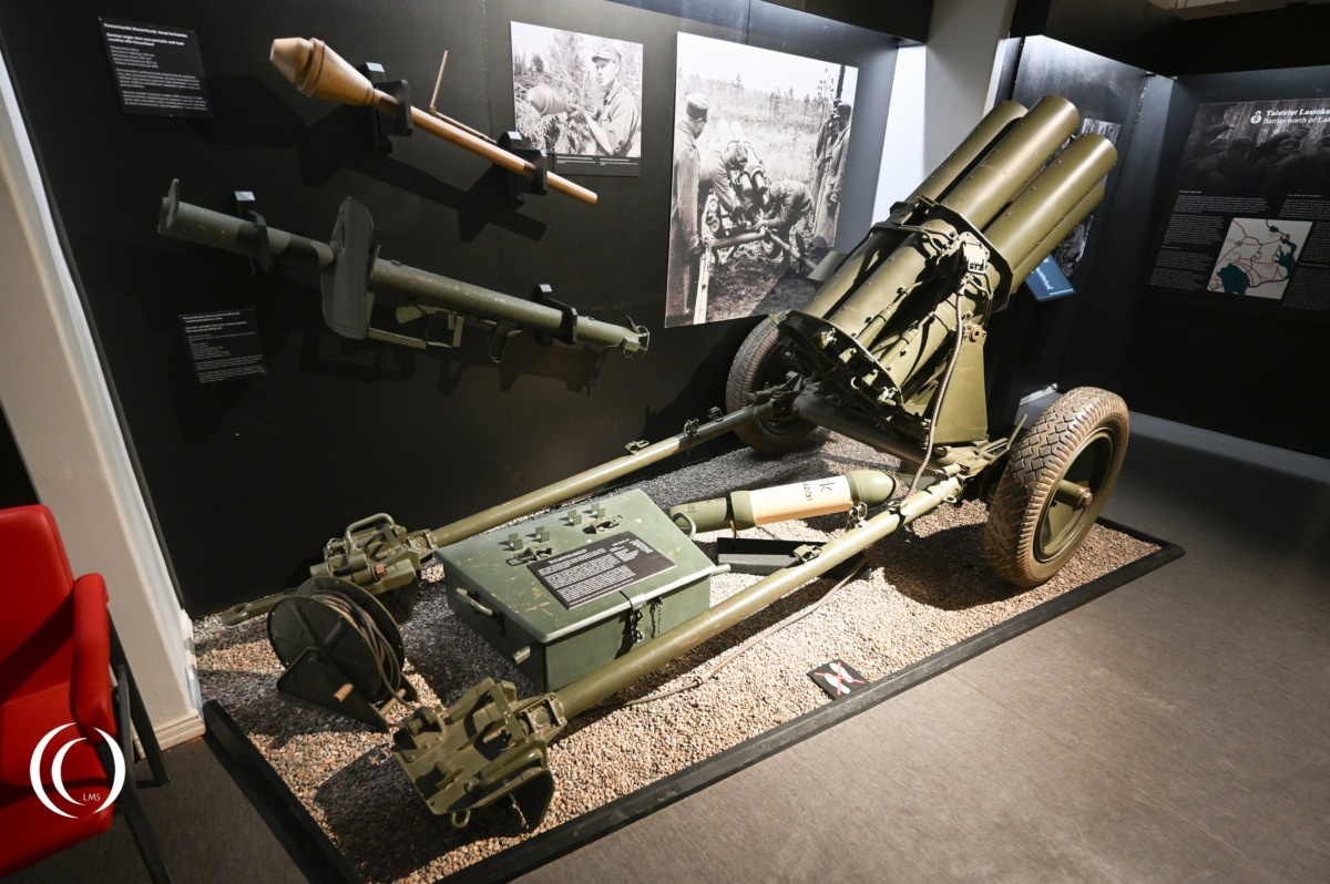 15 cm Nebelwerfer 41 - Artillery Museum - Hämeenlinna, Finland