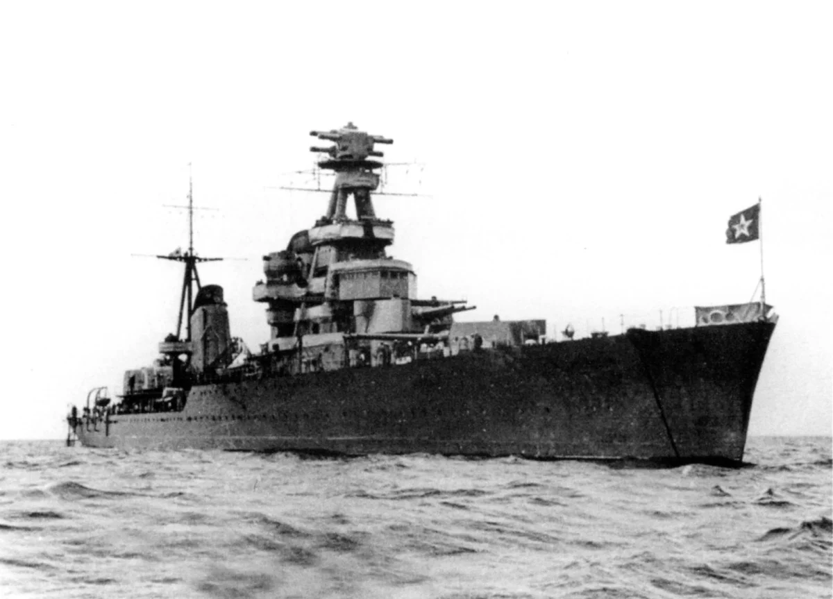 Soviet cruiser Kirov in 1941
