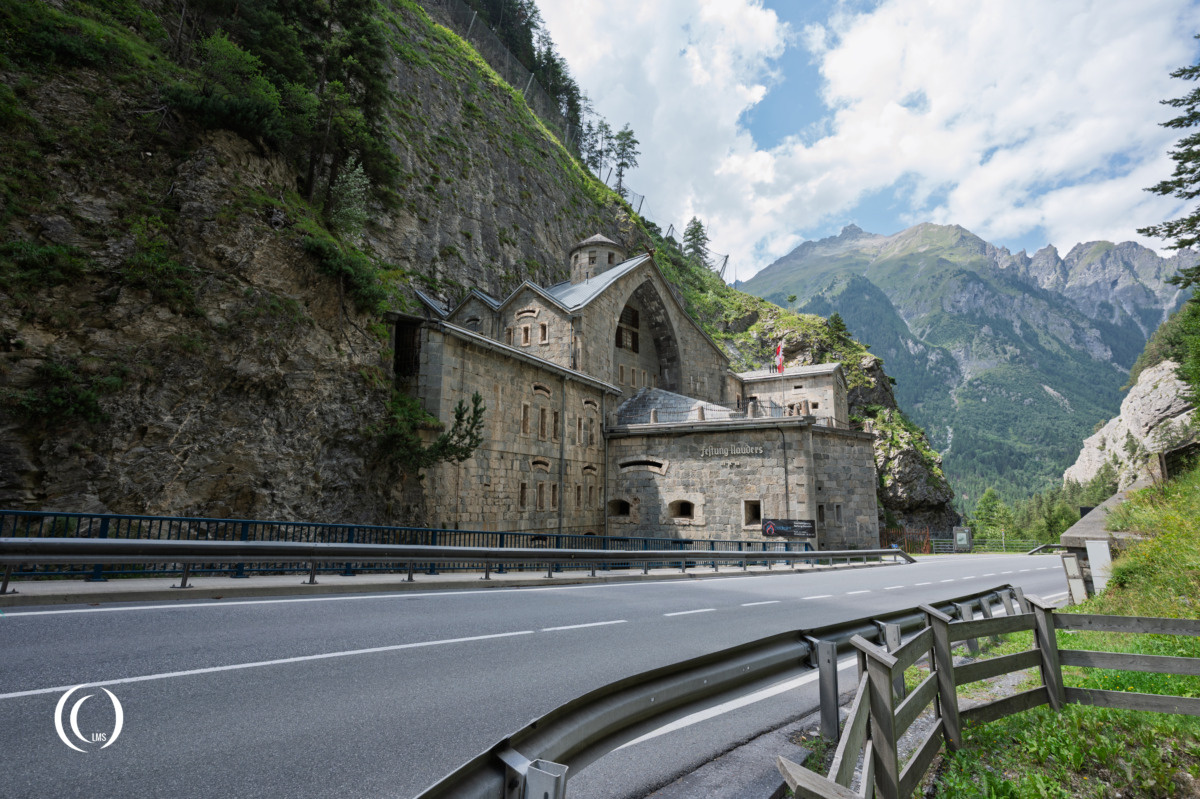 Festung Nauders at the Reschen Pass in Austria