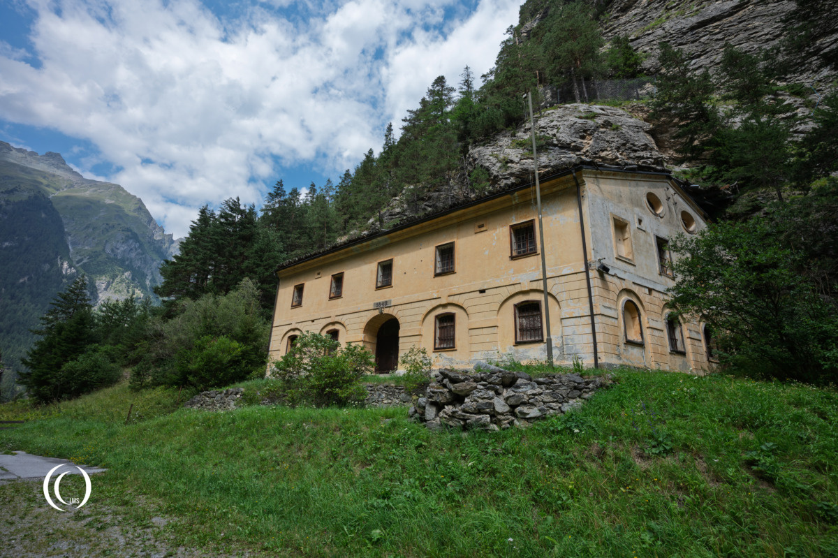 Peace-time barracks of Festung Nauders in Tyrol, Austria