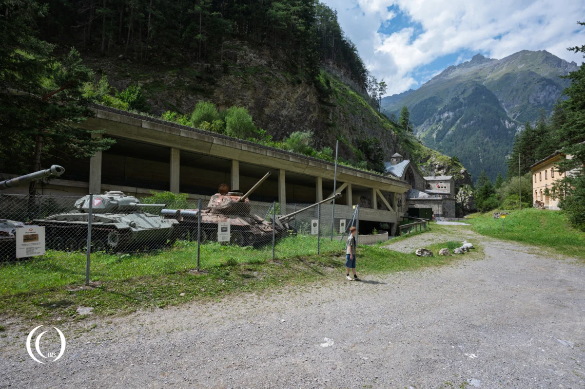 Panzergarten at Fortress Nauders in Austria