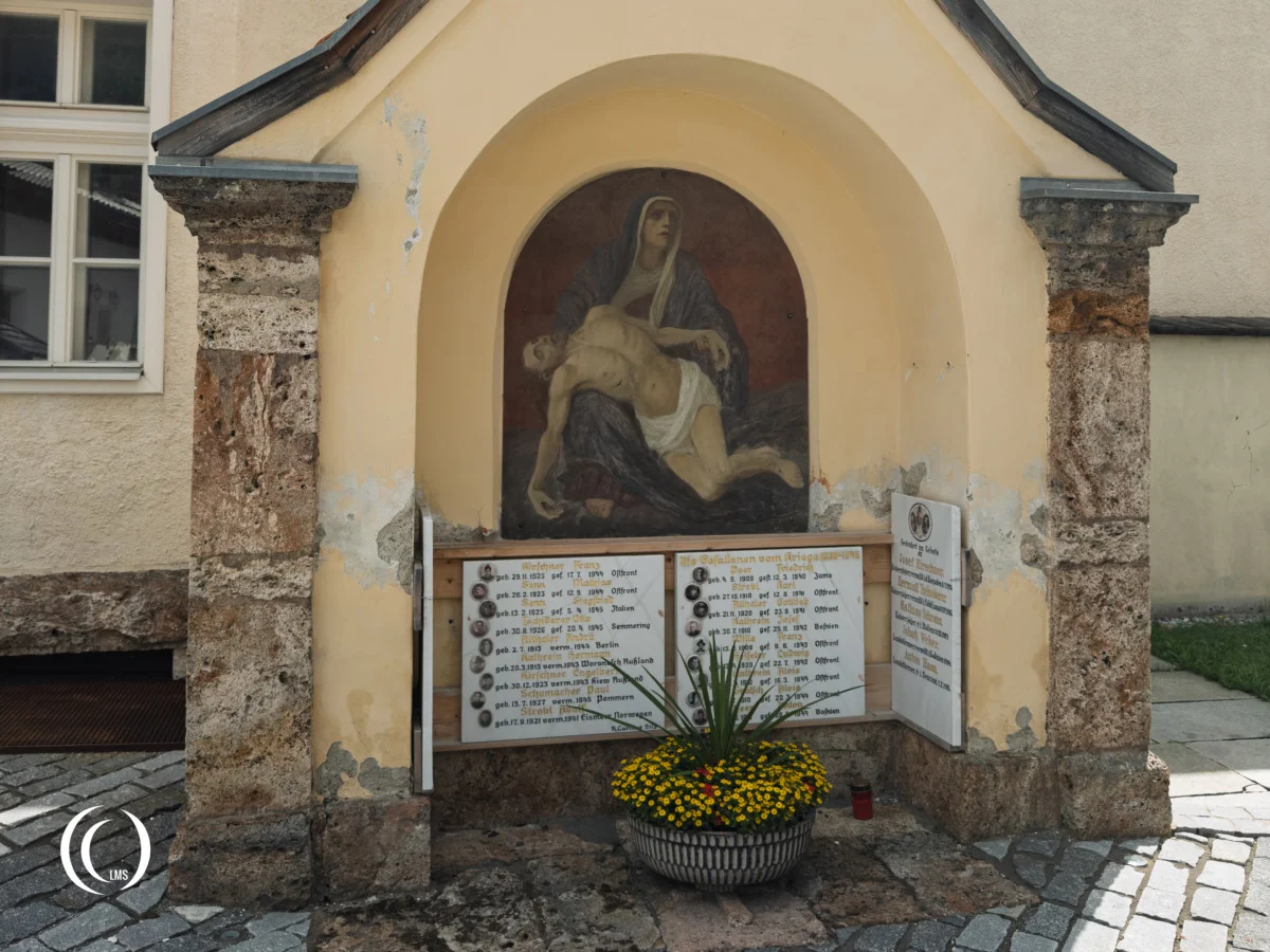 War memorial in Ladis, Austria