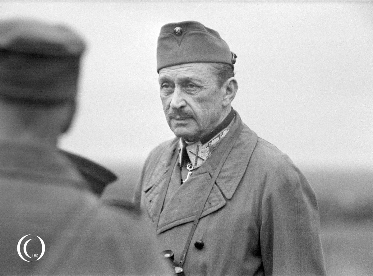 Portrait of Field Marshal Carl Gustaf Mannerheim