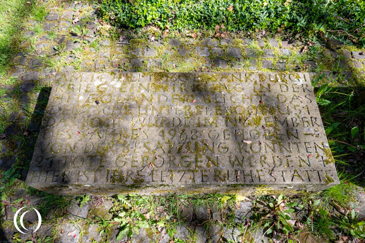 Final Resting Place Crew SM U-51 - Osterholz Cemetery - Bremen, Germany