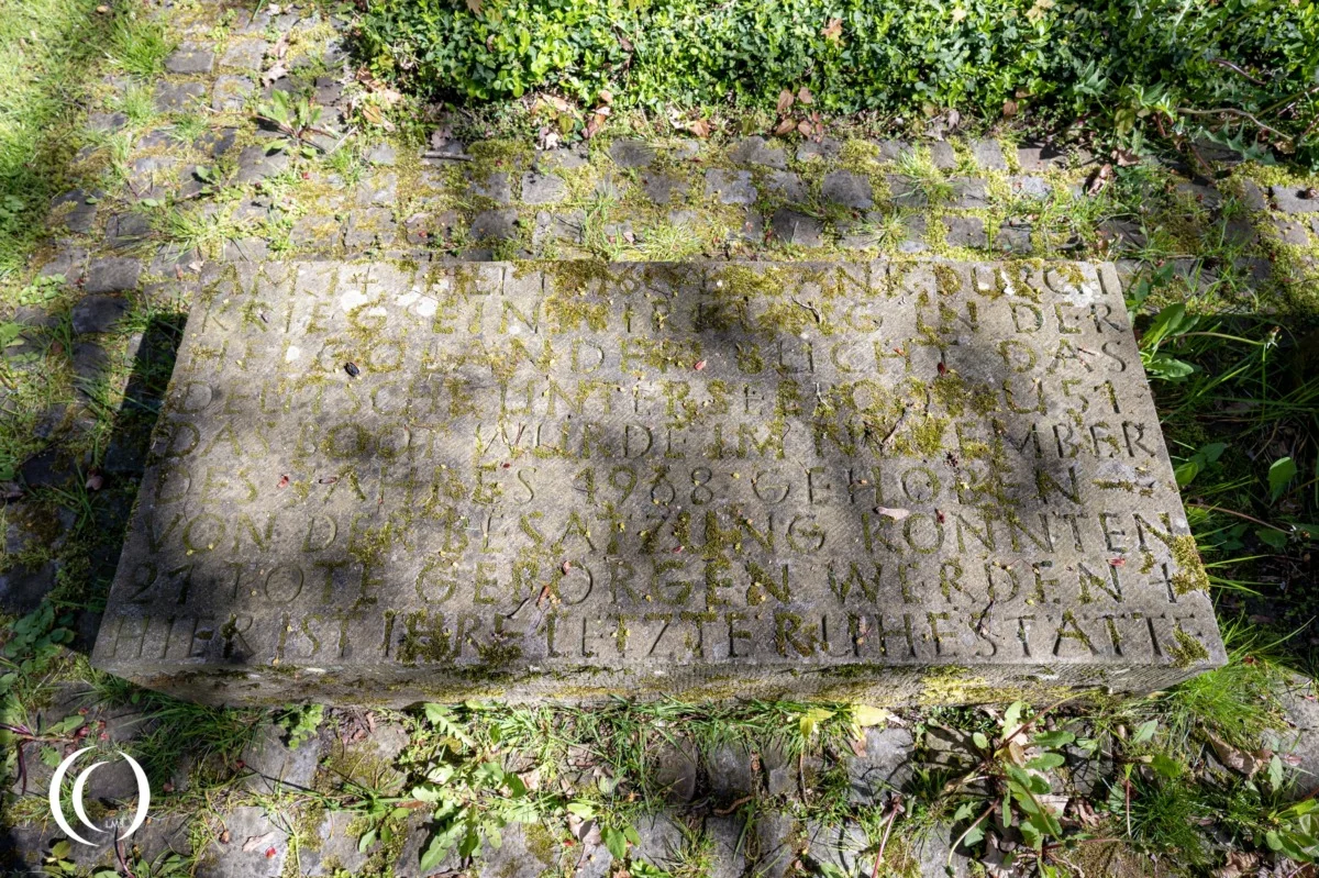 Final Resting Place Crew SM U-51 - Osterholz Cemetery - Bremen, Germany