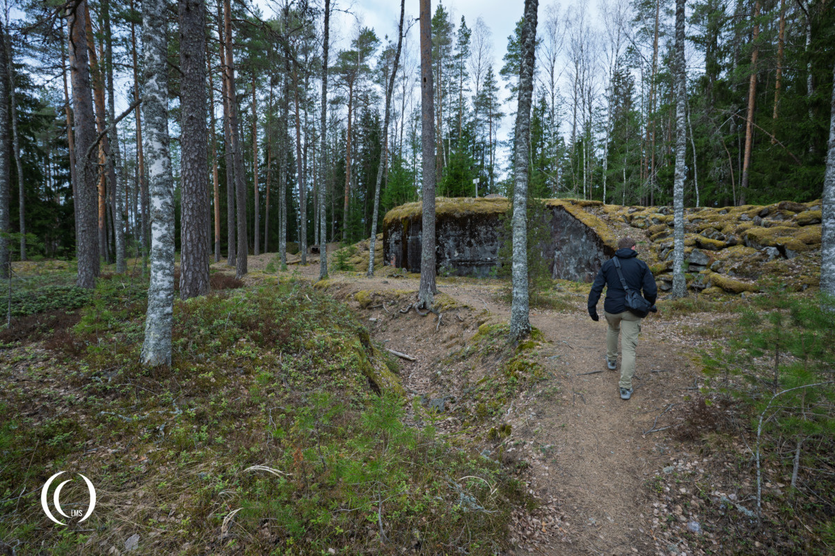 Salpa Line bunkers and fortifications at Askola, Luumäki, Finland