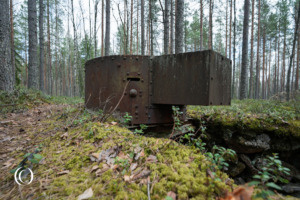 Anti-tank Ditch and Steel Firing Position with BT-5 turret of the Salpa Line at Askola – Luumäki, Finland