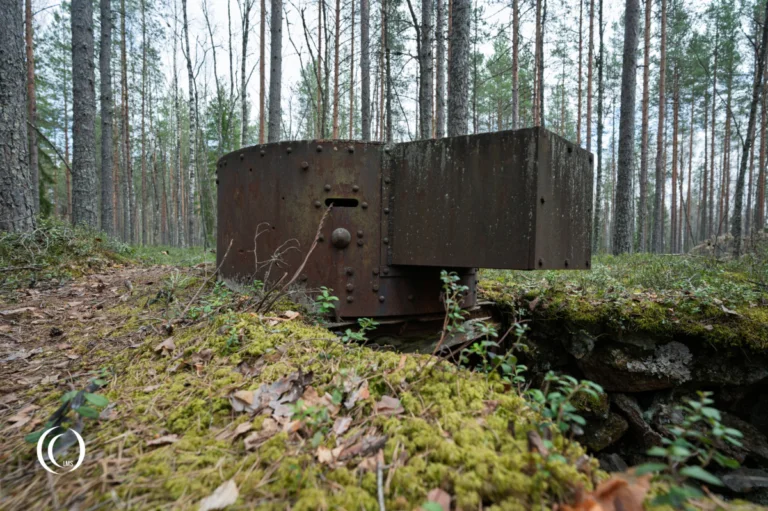 Steel firing position at Salpa-asema Askola, Finland