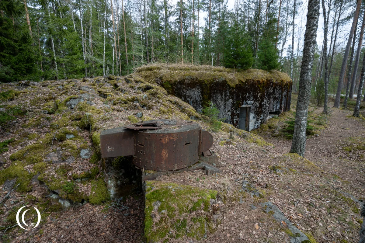 Machine-gun bunker C12 of the Salpa Line at Askola, Luumäki, Finland