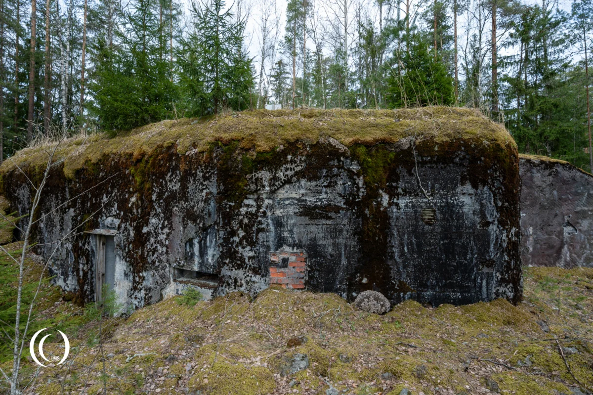 Machine-gun bunker C12 of the Salpa Line at Askola, Luumäki, Finland
