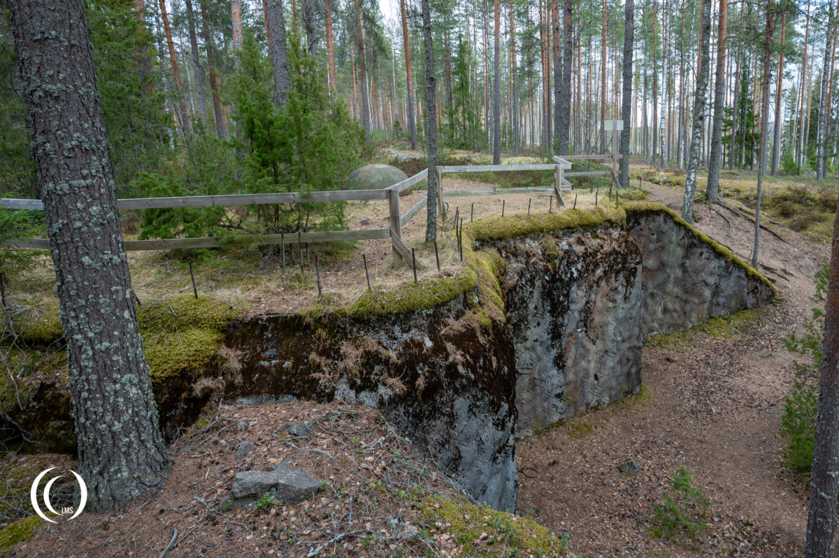 Bunker C10 of the Salpa Line at Askola, Luumäki, Finland