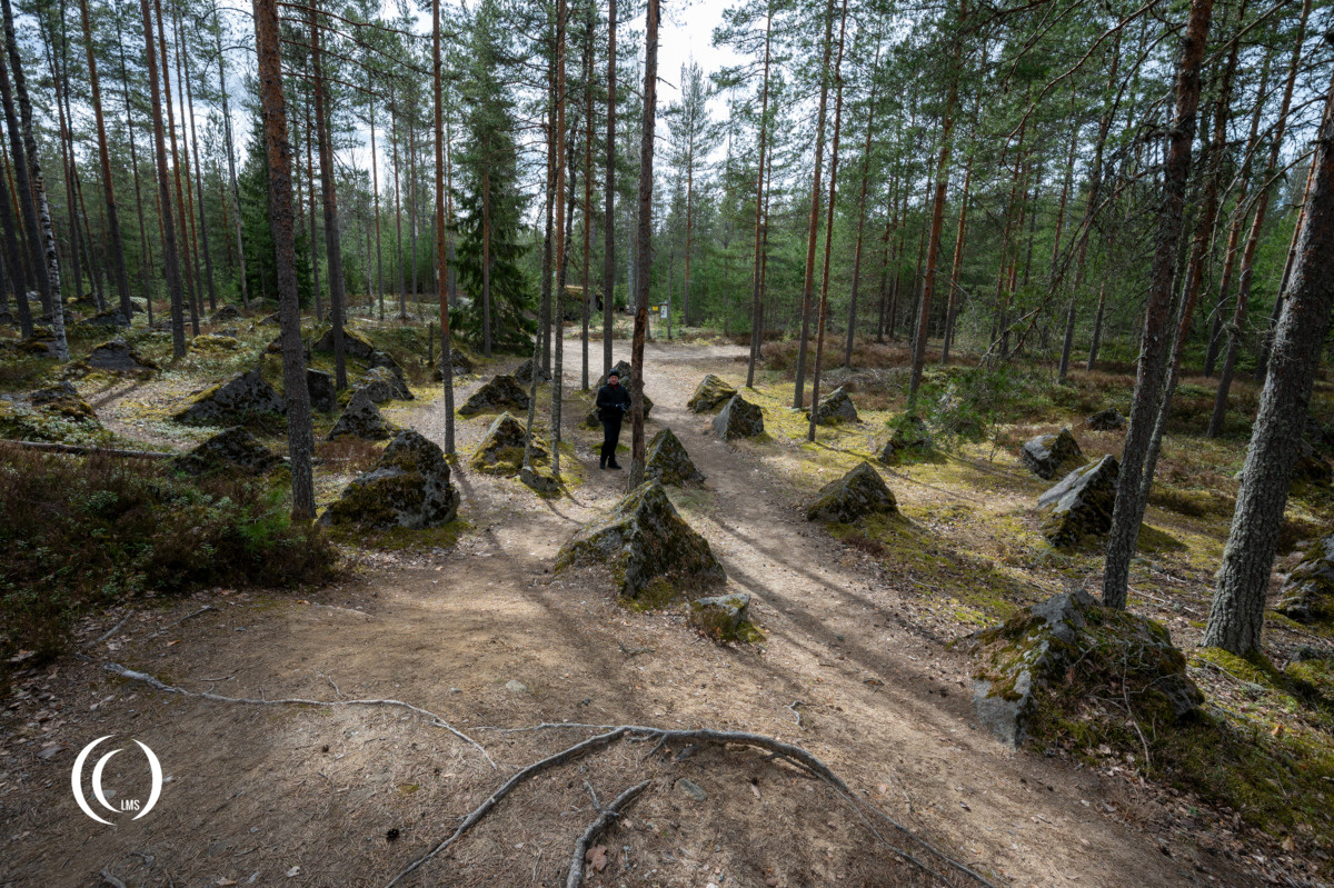 Salpa Line anti-tank obstacles at Askola, Luumäki, Finland