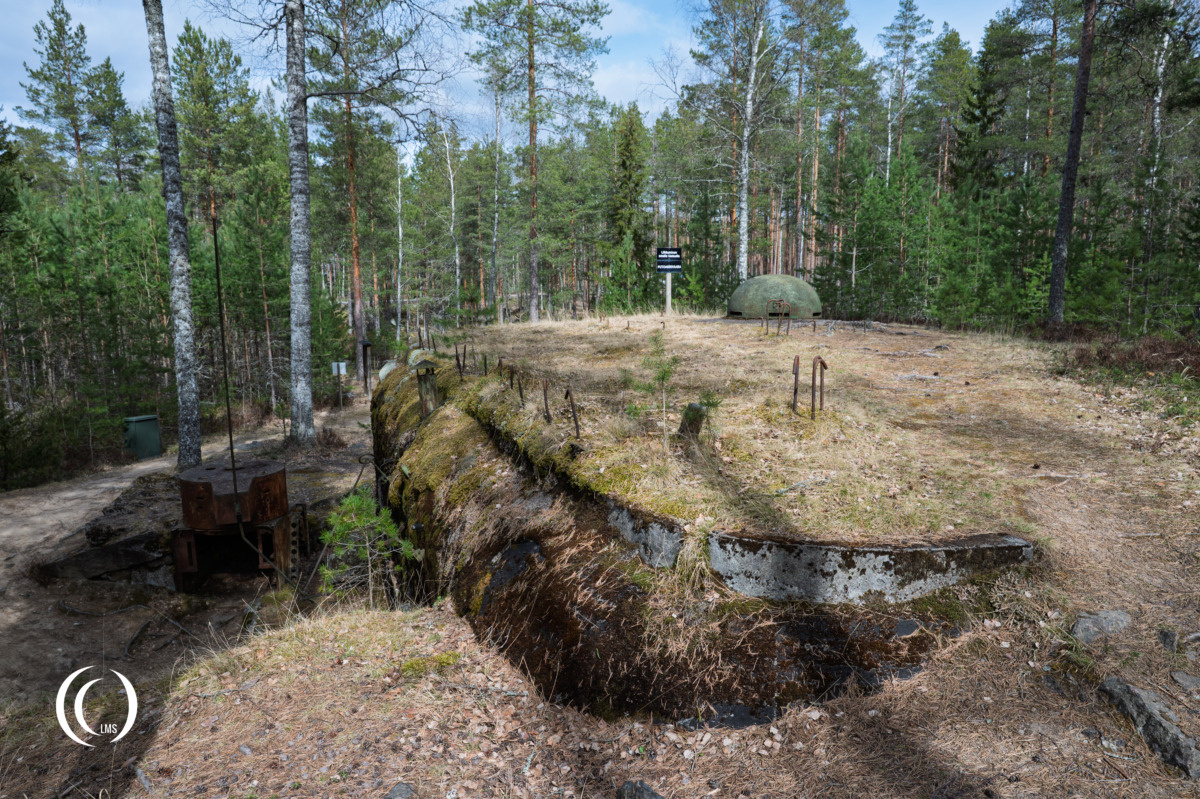 Bunker C11 of the Salpa Line at Askola, Luumäki, Finland