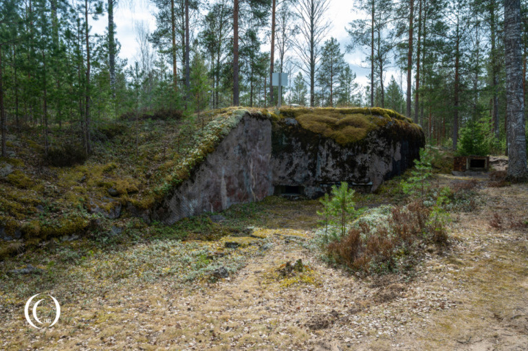 Machine gun bunker C11 of the Salpa Line at Askola, Luumäki, Finland