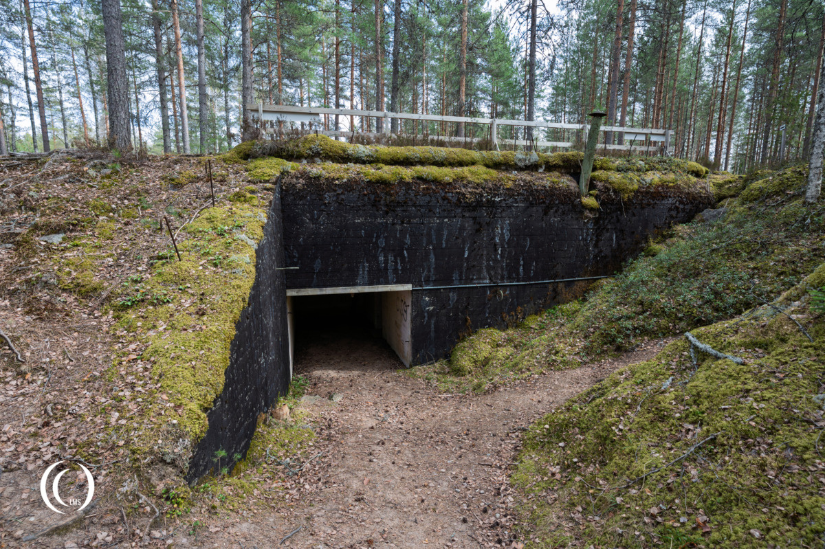 Accommodation bunker C59 of the Salpa Line at Askola, Luumäki, Finland
