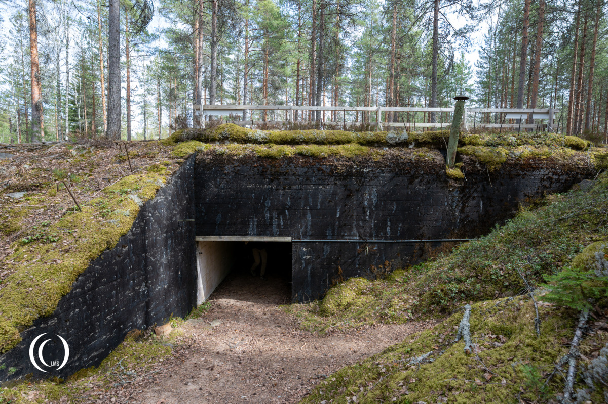 Accommodation bunker C59 of the Salpa Line at Askola, Luumäki, Finland