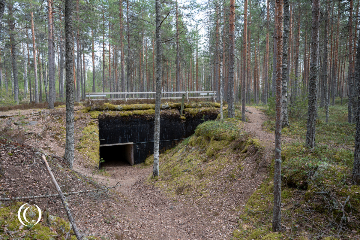 Accommodation bunker C59 of the Salpa Line at Askola, Luumäki, Finland