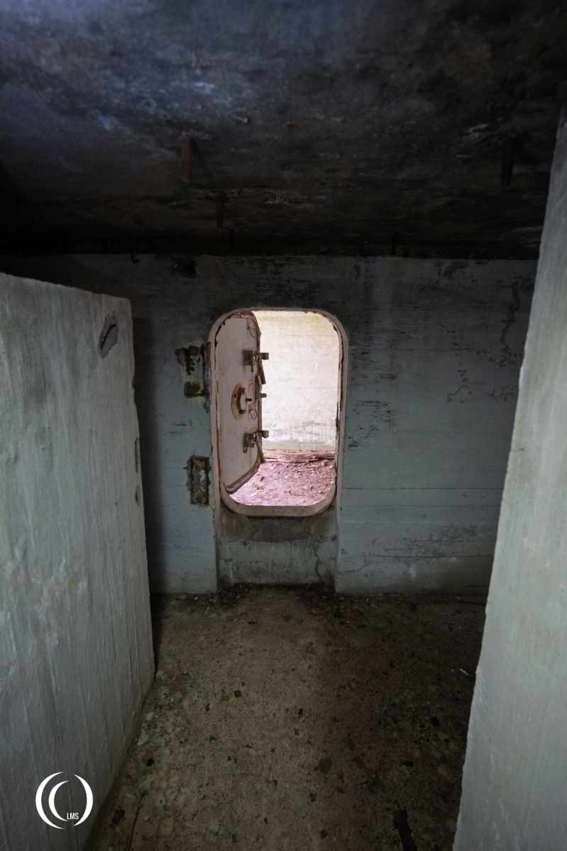 Interior of bunker C60 of the Salpa Line at Askola, Luumäki, Finland