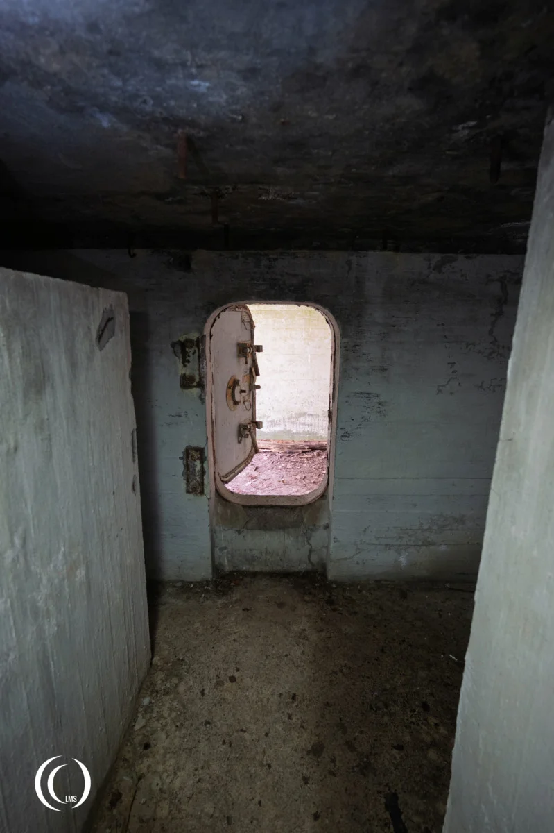 Interior of bunker C60 of the Salpa Line at Askola, Luumäki, Finland