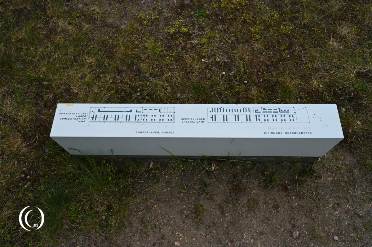 Information sign at Soviet Special Camp Museum in Sachsenhausen, Oranienburg, Germany